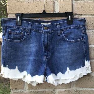 Cutoff Blue Jean Shorts